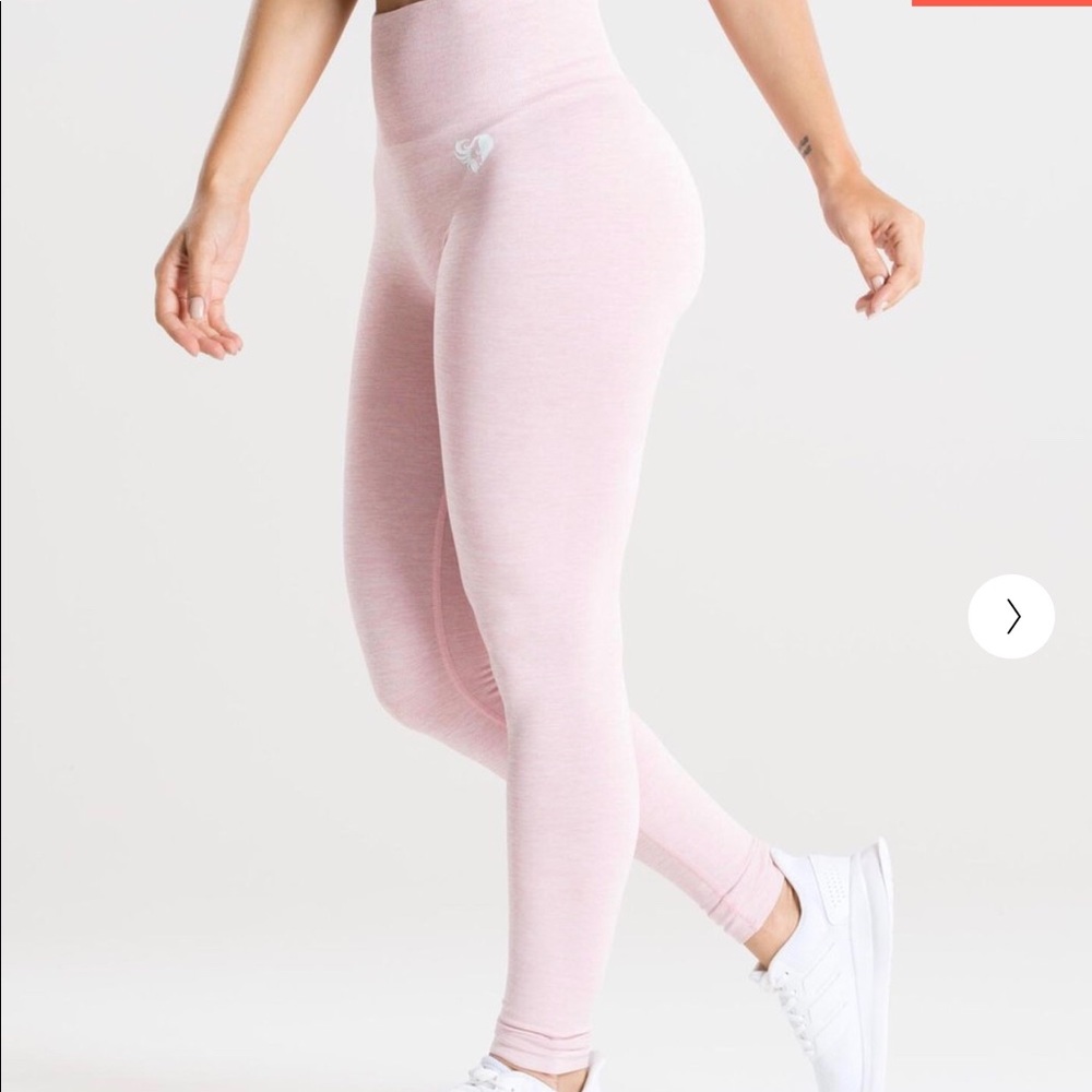 Women’s Best pink marl leggings